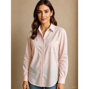 Compagnie Internationale Express Women’s Long Sleeve Vtg Top Shirt Sz M Cotton